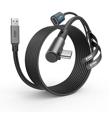 4.5m DP/USB Cable for Pimax Vision 5K Super, 8K X VR Headset with